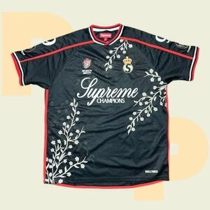 Supreme Floral Soccer Jersey (Large)